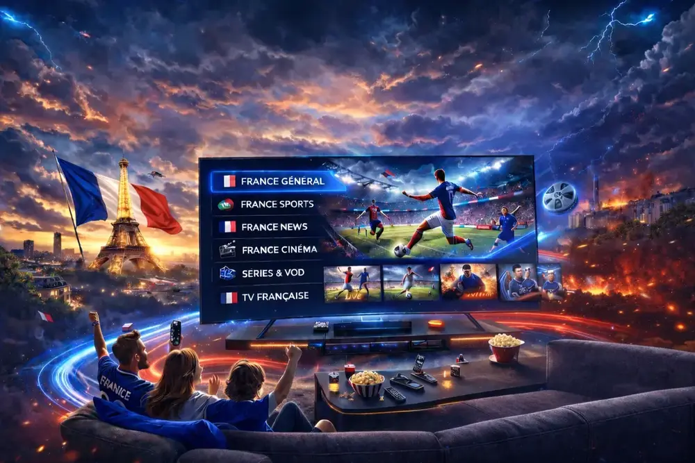 IPTV France officiel – abonnement IPTV France fiable et pas cher avec plus de 220 000 chaînes en direct