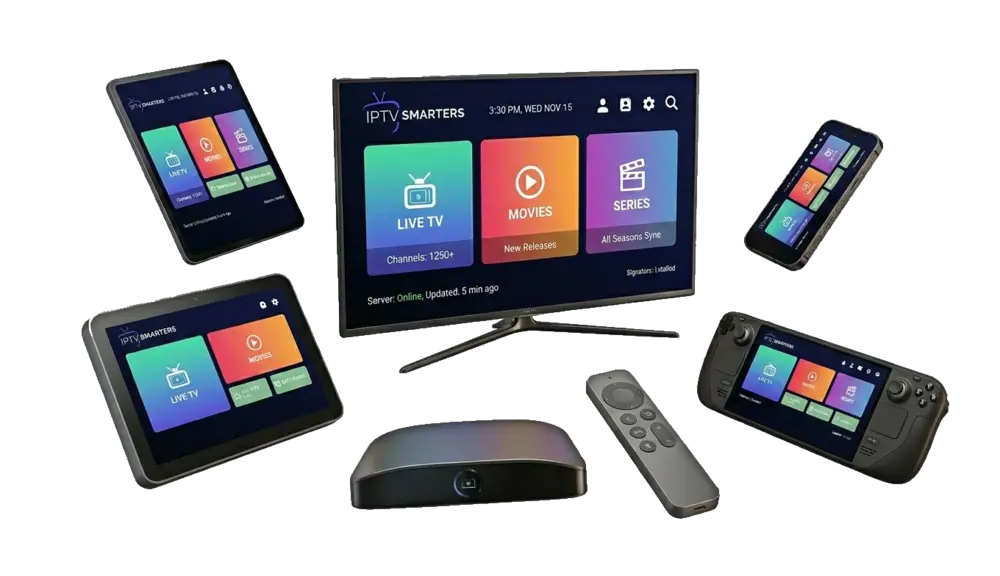 Application IPTV compatible tous appareils