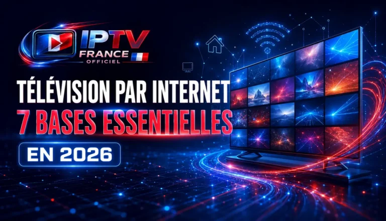 Télévision par Internet avec 7 bases essentielles pour regarder la TV en ligne en 2026