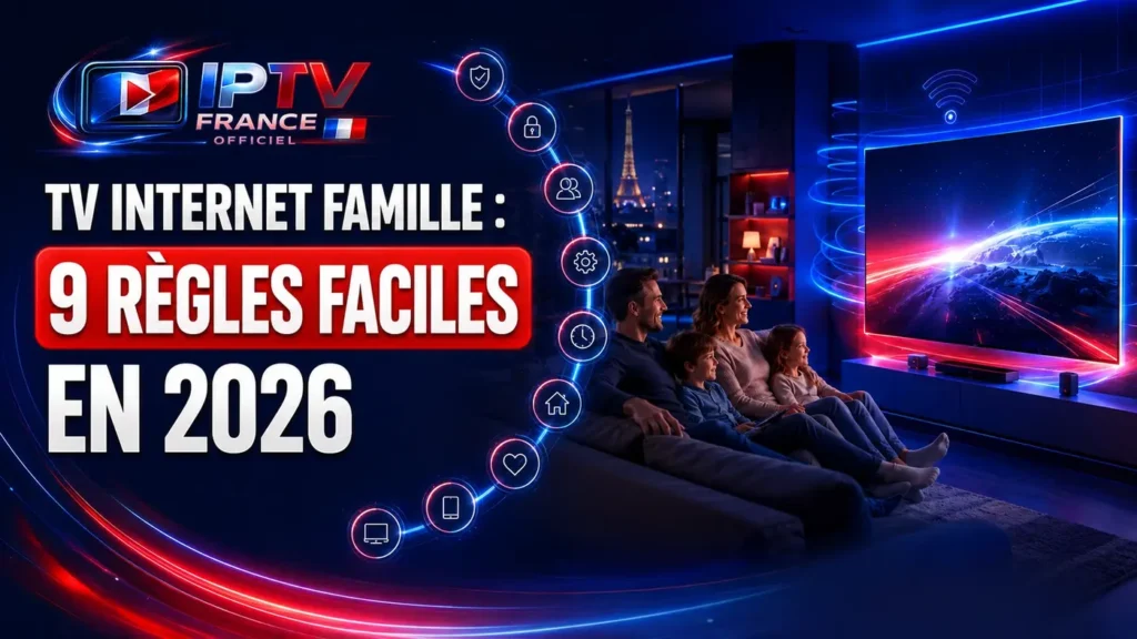 TV Internet famille avec 9 règles faciles en 2026