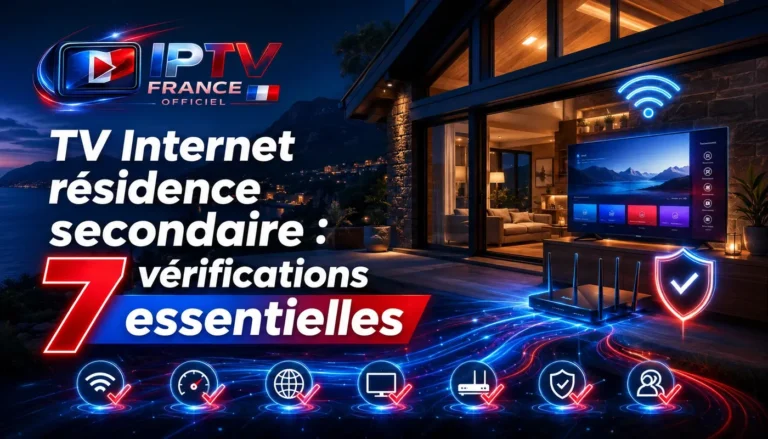 TV Internet résidence secondaire avec routeur Wi-Fi et 7 vérifications essentielles