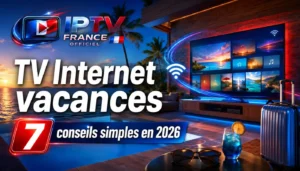 TV Internet vacances avec télévision connectée et Wi-Fi dans une villa en 2026