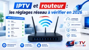 IPTV et routeur : réglages réseau à vérifier en 2026