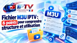 Fichier M3U IPTV : comprendre sa structure et son utilisation