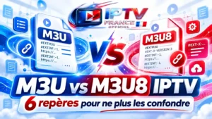 M3U vs M3U8 IPTV : 6 repères pour comprendre les différences